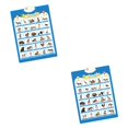 thumbnail image 2 of Póster de preescolar Advancent gráfico de pared de PVC interactivo con sonido del alfabeto Tipo6 2piezas, 2 of 5