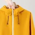 thumbnail image 5 of Men's Waterproof Rain Jacket Outdoor Raincoat Shell Jacket Breathable Jacket for Travel or Daily Wear, 5 of 7
