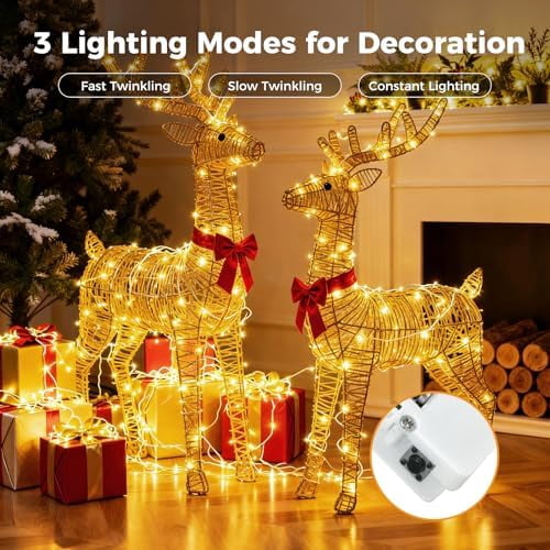 Twinkle Lights Battery Operated 30 Packs Fairy Lights, 3 Modes, Bulk Mini Waterproof Silver Wire for Weddings Mason Jars Party, Led String Lights, Garden Decor, Warm white