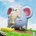 thumbnail image 1 of Pull String Toy Car Cartoon Elephant Puppy Scooter Decompression Children'S Educational Creative Toy, 1 of 1