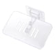 thumbnail image 1 of Matsuzay Soporte para baño, estante autoadhesivo para pared, soporte de drenaje para organización de platos de secado Cocina y Comedor Blanco, 1 of 6