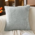 thumbnail image 5 of Danhjin Throw Pillows 18x18 Inch for Couch, Decorative Pillow Faux Soft Square Accents Pillows Machines Washable for Sofa Bed Living Room, 5 of 6