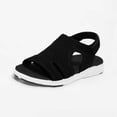 thumbnail image 3 of Dakaela Orthopedic Walking Sandals for Women Black Arch Support Athletic Sport Slip on Shoes Sneakers, 3 of 6