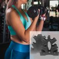 thumbnail image 2 of Yuarrent Estante para mancuernas de gimnasio, aplicación amplia para almacenamiento de peso organizado, estante de almacenamiento con Ropa Deportiva, Zapatos rodamiento de 12kg, 2 of 6