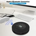 thumbnail image 2 of Reproductor de CD portátil recargable Bluetooth, Lukasa, compacto para coche/viaje, con altavoz estéreo y pantalla LCD, 2 of 3