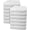 White, variant on Linteum Textile 100% Cotton Premium Hand Towels 16x27 Inches [Pack of 12] Red