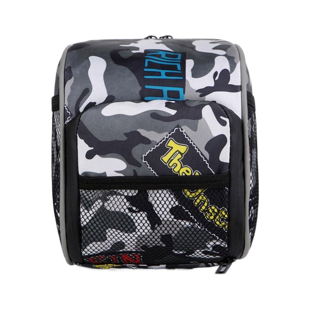 Foldable Cycling Bag, 19x14x9cm, Waterproof Polyester, for Bike Scooter Commuting, Large Capacity Storage, Lightweight & Portable, for Phone Tools Drinks