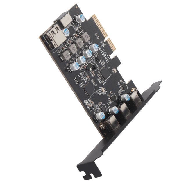 PCIe To Type C Controller Card, 3 Type C PCIe To Type C Expansion Card 20Gbps For Motherboard