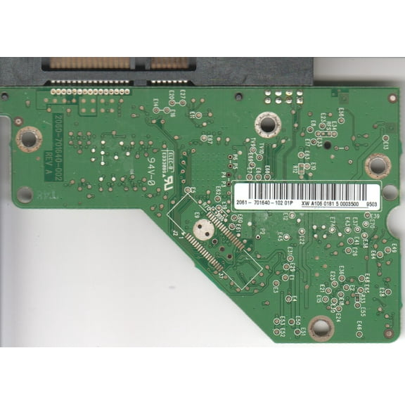 WD10EADS-00M2B0, 2061-701640-102 01P, WD SATA 3.5 PCB