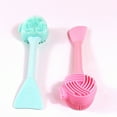 thumbnail image 3 of 2 In 1 Double Ended Silicone Face Cleansing Brush and Deep Cleaning Massage Beauty Tool for Facial Care, 3 of 6