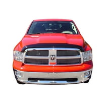 Auto Ventshade [AVS] Bugflector II / Hood Shield | Fits 2009-2018 Ram 1500, 2019-2023 Ram 1500 Classic Body (Excludes Sport/Rebel Models), 1 pc. | Dark Smoke-25045