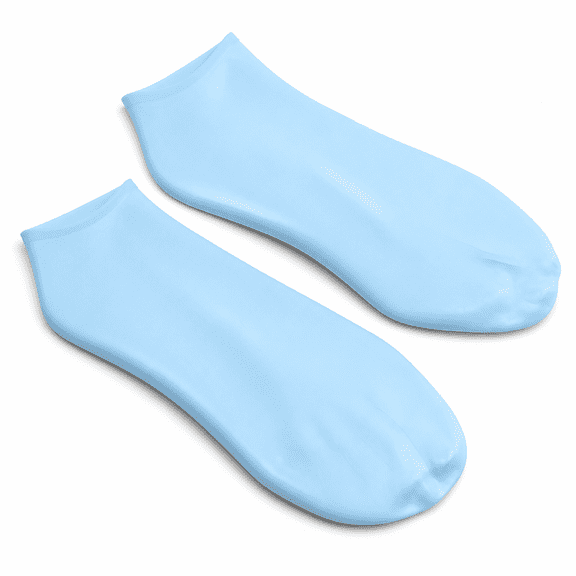 FLORNIX Soft Silicone Foot Care Socks Silicone Socks - Waterproof, Sandproof - 1 Pair