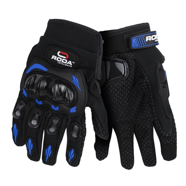 Guantes RODA C/Limpia Mica/Touchscreen azul L