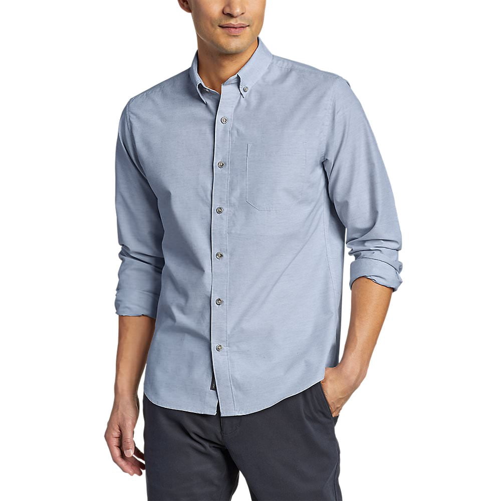 Long-Sleeve Poplin Shirt - Walmart 