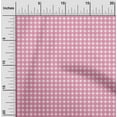 thumbnail image 1 of oneOone Silk Tabby Fabric Gingham Check Printed Craft Fabric BTY 42 Inch Wide, 1 of 4