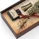 thumbnail image 2 of Quill Pen Sealing Wax Stamp Set Retro European Style Stainless Steel Nib Quill Pen and Ink Set, 2 of 5