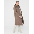 thumbnail image 3 of Beige - Fully Lined - Plus Size Overcoat - Alia, 3 of 5