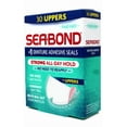 thumbnail image 5 of Sea-Bond Secure Denture Adhesive Seals, Fresh Mint Uppers, All-Day-Hold, Mess-Free, 30 Count, 5 of 5