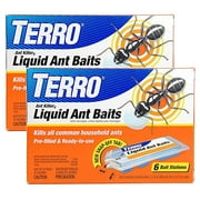 TERRO Liquid Ant Baits 2 Pack - 12 Baits