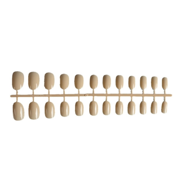Seitruly 24 piezas de uñas postizas de ataúd sólidas usables ordenadas DIY Artificial exquisita novela personalidad uñas acrílicas para amantes de la Juegos de manicura Tipo6 Seitruly CE011417-06