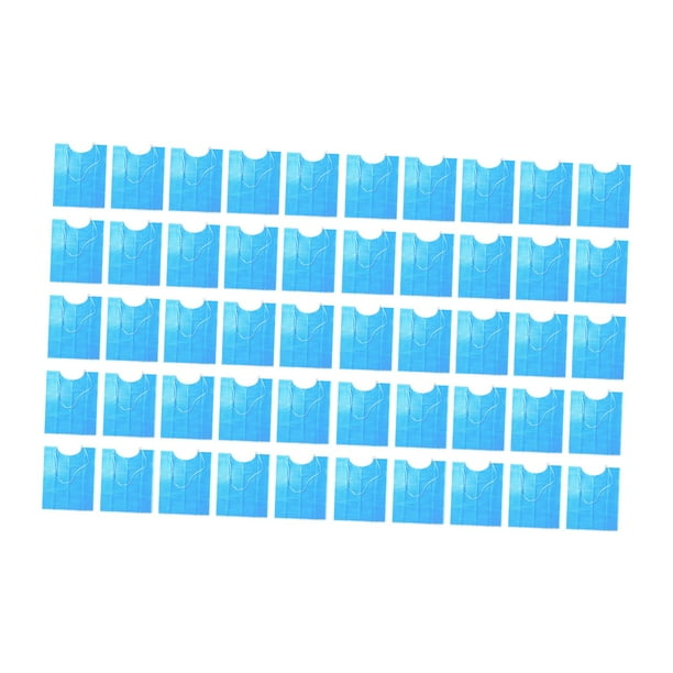 Babero para adultos,Babero dental para belleza de uñas Alimentación ajustable,Babero para adultos,ligero,cómodo y de fácil cuidado.,Mantel individual para comer,multiusos,suave.,Protector
