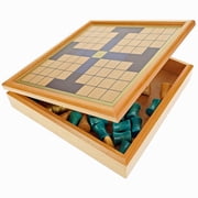 WE Games Kings Table Wooden Board Game, Tablut Viking Strategy Game