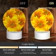thumbnail image 3 of Naloa 3D Sunflowers Acrylic LED Night Light Custom LED Lights Personalized Nightlight Customized Gifts for Family Couples Friends, 3 of 9