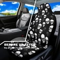 thumbnail image 3 of Uorisanigo Fashion Skull Car Front Seat Cover, Women's Auto Car Seat Covers Protector Universal Car Interior Accessories Automobile Seat Cover for Most Cars Truck Van SUV, 2 Pack, 3 of 7