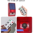 thumbnail image 7 of Solar Security Alarm Light Outdoor,LED Motion Sensor Solar Strobe Wall Light,129db Siren Sound Alert Warning Lamp 6 Modes for Farm Villa Garden Warehouse Barn Orchard, 7 of 7