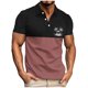 thumbnail image 1 of Camisas para Hombre Casual Negocios de Manga Corta Impreso Atlético con Solapa para el Trabajo Y Deportes Al Aire Libre, 1 of 8