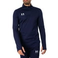 thumbnail image 2 of Under Armour Logo Track Mid Layer Top, Blue, 2 of 8