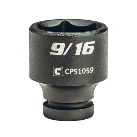 UPC: 0886352510592 | Capri Tools 9/16-Inch Shallow Impact Socket  1/4-Inch Drive  6-Point  SAE