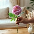 thumbnail image 4 of Flor de rosa artificial Strade Fareast Limited Púrpura claro 45 cm, 4 of 7