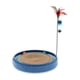 thumbnail image 4 of Rascador para gatos, juguete para gatos, duradero, interactivo, para entrenamiento, tablero rascador de cartón, almohadilla para rascar, juguete para azul Yinane Almohadilla para rascar gatos, 4 of 8