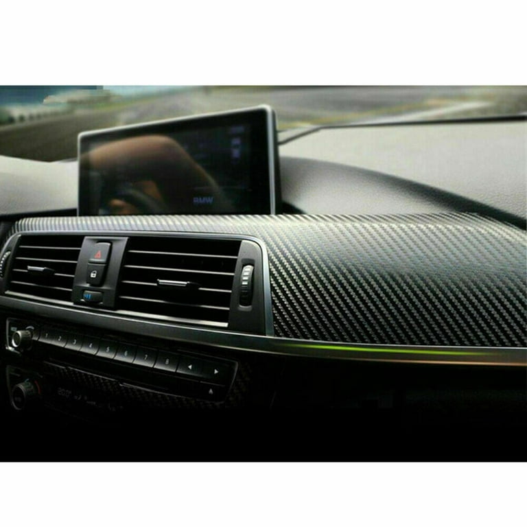 Car Interior Car Styling 3D Sticker Carbon Fiber Air Conditioning CD Panel  Decorative Cover Trim For BMW E90 2005-2012 Decorative Accessory (Color :  C) : : Automotive