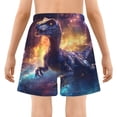 thumbnail image 5 of joogoo Dinosaur in Starry Night Boys Swim Trunks Beach Swimsuit Shorts Boxer 9-11Y, 5 of 8
