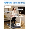 thumbnail image 4 of Walking Pad Treadmill,YZRUN Under Desk Treadmill 2.5 HP Portable Treadmills for Home, 300 lbs Capacity (Returned Item Sales), 4 of 10