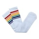 thumbnail image 1 of Qarigey Calcetines de tubo medio Transpirable Algodón puro Buena retención de calor Medias Diseño de rayas Absorbente de sudor para niños Medias tipo 48 Qarigey AP009517-48, 1 of 6