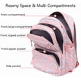 thumbnail image 2 of Mochila escolar primaria para niñas, mochila impermeable para estudiantes con lonchera y estuche para lápices., 2 of 4