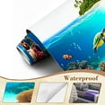 thumbnail image 4 of Wallpaper Underwater World Island Fish Sea Ocean Turtle Coral Reefs Tropical Peel and Stick Wall Murals 100"H x 144"W Removable PVC Wall Paper Self-Adhesive Wall Decor for Bedroom Living Room, 4 of 7