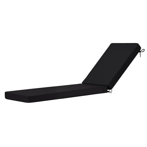Golyzmt Outdoor Patio Lounge Cushion Recliner Chair Cushion Seating Cushions with Ties for Beach Garden 72 x 21 x 3 inch