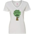 thumbnail image 3 of Inktastic Fruit of the Spirit Bible Quote Women's V-Neck T-Shirt, 3 of 5