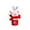 A, variant on Qocolhg Christmas Decorations Indoor Outdoor, New Rabbit Ears Snowman Christmas Box Children's Christmas Gift Box Father Christmas Gift Wrapping Paper Box Candy Box, on Sale Clearance!