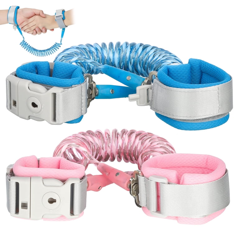 Sixwipe Anti-Lost Wrist Link, 2-Pack with Key Lock photo 1