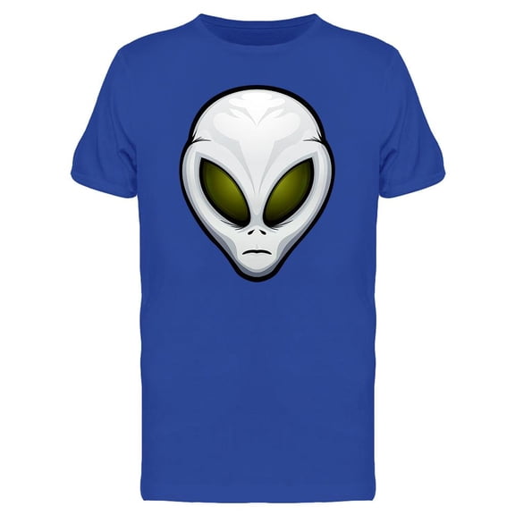 Aliens Head Extraterrestrial T-Shirt Men -Image by Shutterstock, Male Medium