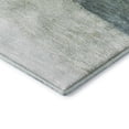 thumbnail image 3 of Addison Rugs Mayfield Premium Machine Washable Transitional Stripes Aloe Round Rug, 8' x 8', 3 of 6