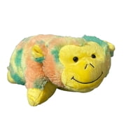 Pillow Pets - Mini Glow Pets Childs Night LED Lights Plush Rainbow Pillow - Monkey 12Lx6.9Wx5.5H