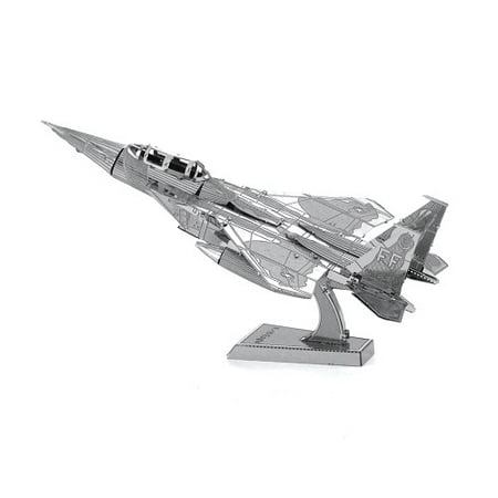 Fascinations Metal Earth Boeing F-15 Eagle Airplane 3D Metal Model (Best Model Airplane Kits)