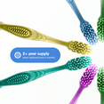 thumbnail image 4 of Brush Buddies Sensitive Complete Clean Toothbrush with Ultra-Soft Bristles, 10 Pack, 4 of 8