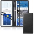 thumbnail image 1 of Car Registration and Insurance Holder, Vehicle Glovebox Organizer Wallet with Pen Strap for Insurance Documents,, 1 of 5